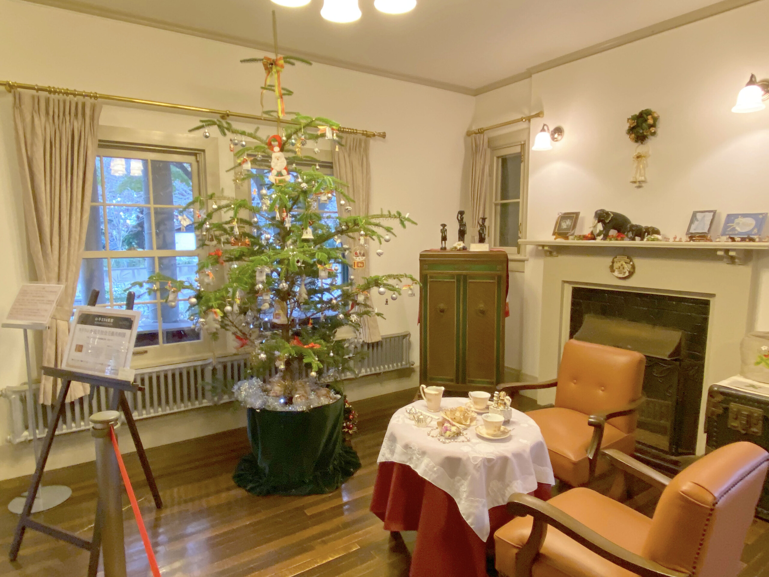 横浜山手西洋館のクリスマス22 元町公園のクリスマス 横浜 みなとみらい線沿線街歩き